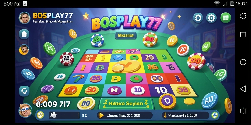 Tangkapan layar permainan Bingo yang menyenangkan dan interaktif.