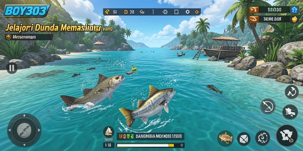 Tangkapan ikan yang menakjubkan dalam gameplay BOY303.