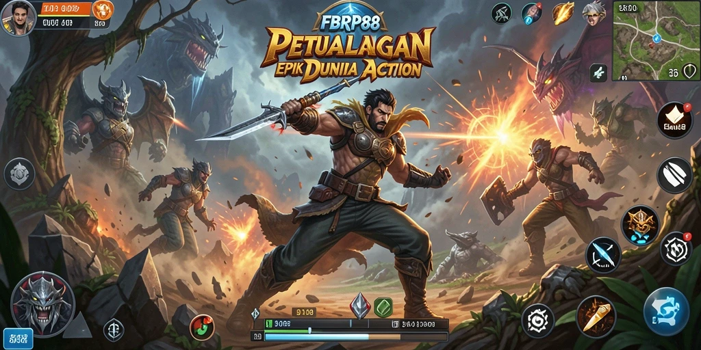 Tampilan gameplay <strong>FBRP88</strong> yang intens dan menegangkan.