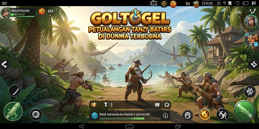 Tampilan GOLTOGEL yang memukau dalam gameplay Open World.