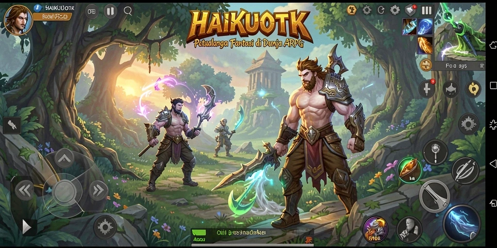 Gameplay menakjubkan di dunia ARPG HAIKUOTK.