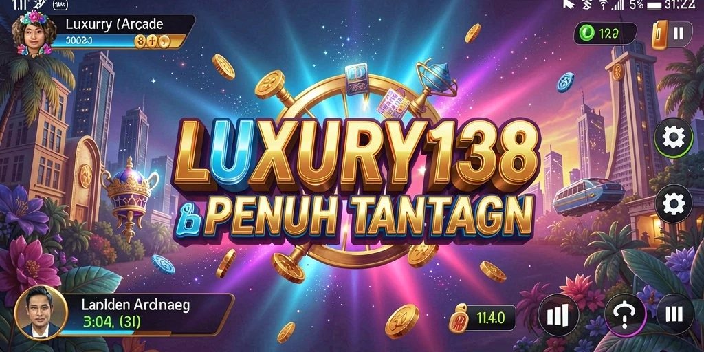 Tampilan gameplay seru dari LUXURY138 yang penuh tantangan.