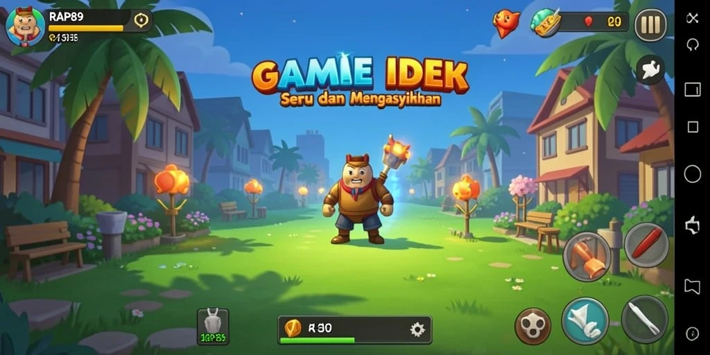 Tampilan gameplay RAP89 yang menarik dan interaktif.
