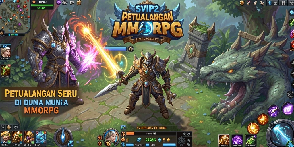 Gameplay menarik dalam dunia luas SVIP2 dengan pertarungan seru.